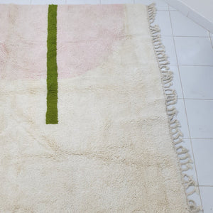 SAMEEL (Ultra Fluffy Beni rug) | 10x8 Ft | 310x2,50 m | Moroccan Beni Ourain Rug | 100% wool handmade - OunizZ