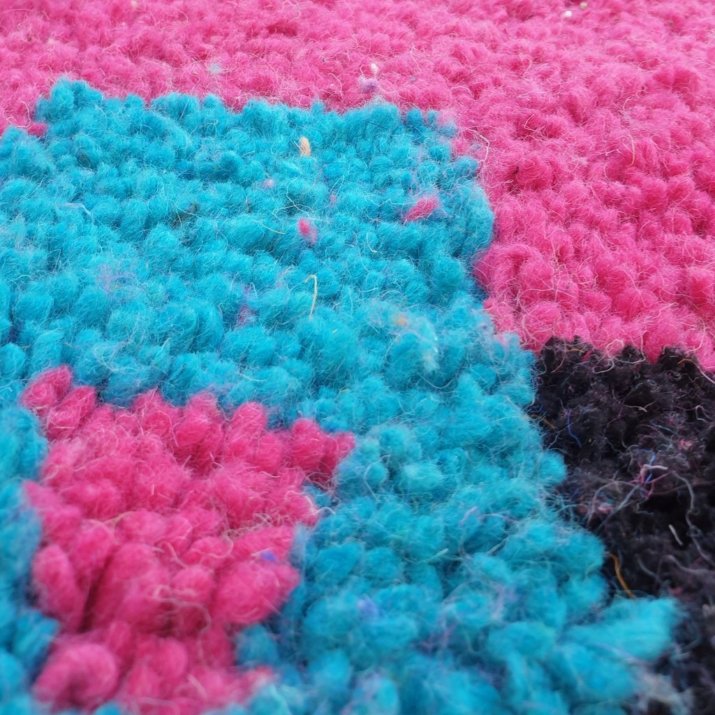 SBIHA | 9x6'3 Ft | 274x193 m | Moroccan Colorful Rug | 100% wool handmade - OunizZ