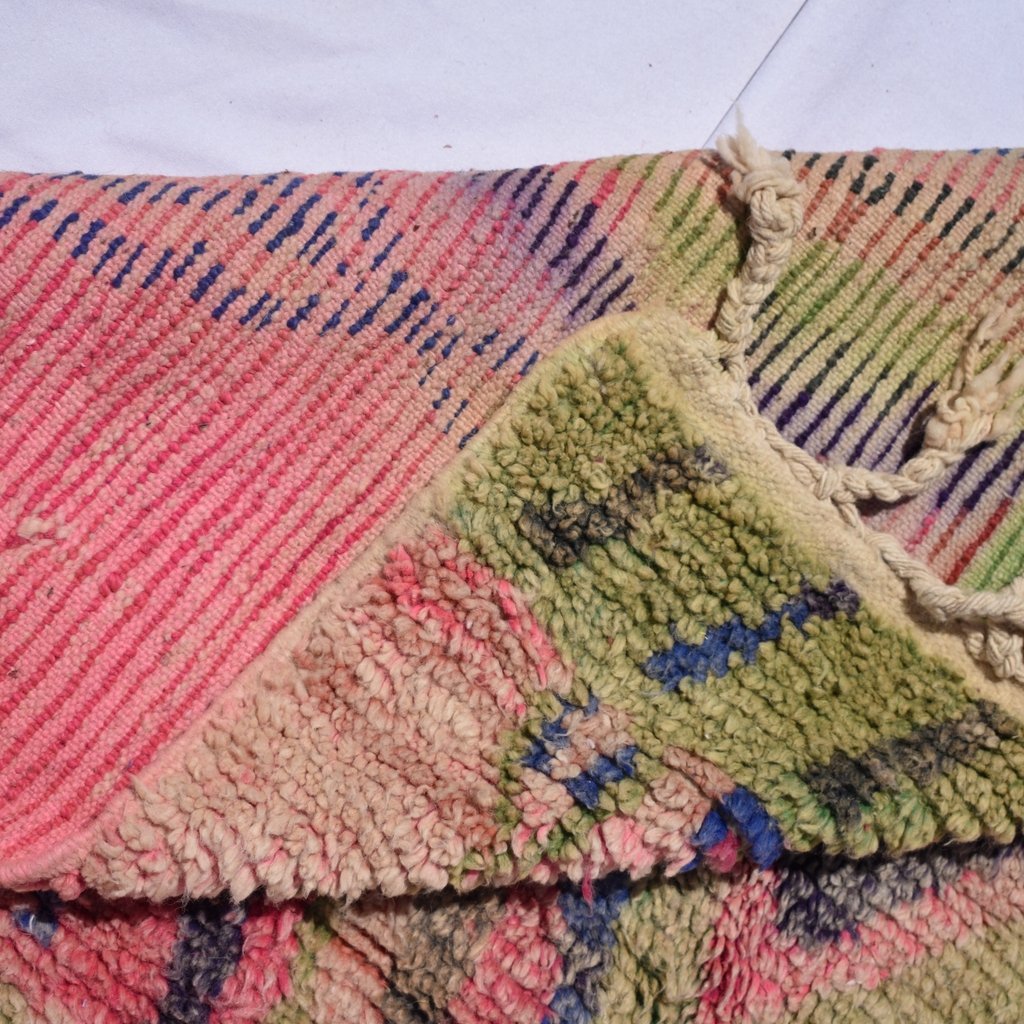 SHOSHONE | 8x5 Ft | 2,5x1,5 m | Moroccan Colorful Rug | 100% wool handmade - OunizZ