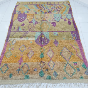 SIFARY | 9'5x6'6 Ft | 2,90x2,00 m | Moroccan Colorful Rug | 100% wool handmade - OunizZ