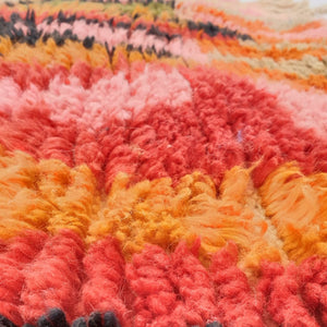 SIGINA | 5x8'3 Ft | 2,53x1,50 m | Moroccan Colorful Rug | 100% wool handmade - OunizZ