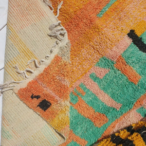 SIMIGRANA | 9'3x8' Ft | 2,83x2,43 m | Moroccan Colorful Rug | 100% wool handmade - OunizZ