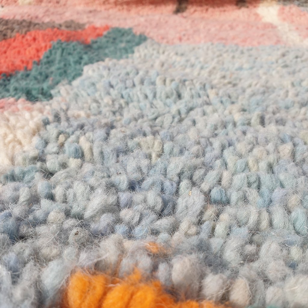 SIMILISOUDA | 10'3x6'8 Ft | 3x2 m | Moroccan Colorful Rug | 100% wool handmade - OunizZ