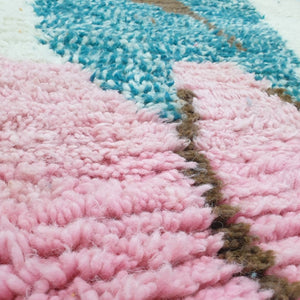 SIMISOUDA | 9'9x6'6 Ft | 3x2 m | Moroccan Colorful Rug | 100% wool handmade - OunizZ