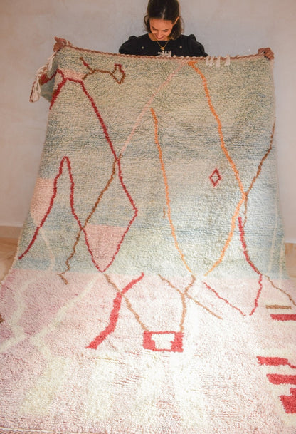 SONIA | Boujaad Rug | 100% wool handmade in Morocco - OunizZ