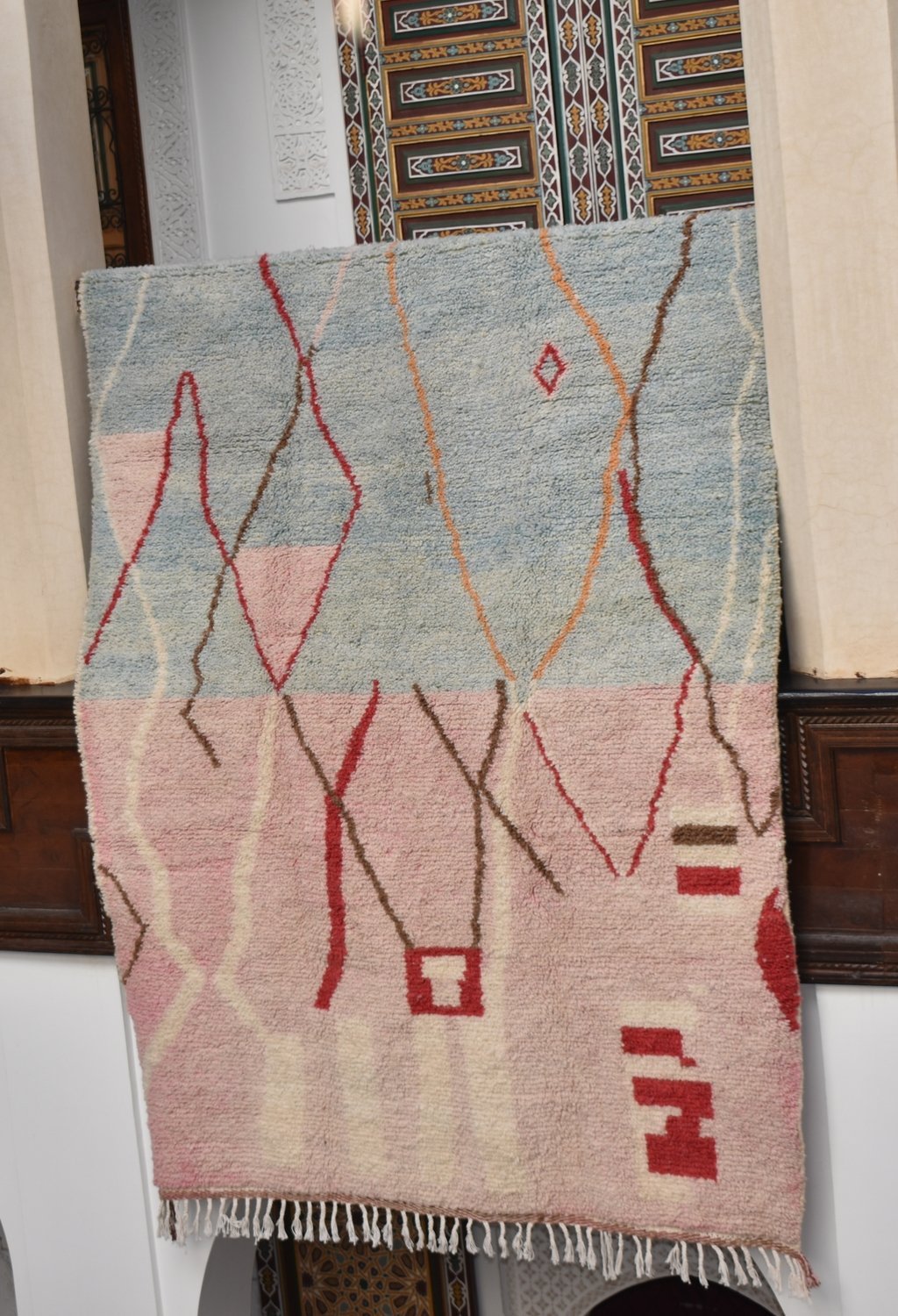 SONIA | Boujaad Rug | 100% wool handmade in Morocco - OunizZ