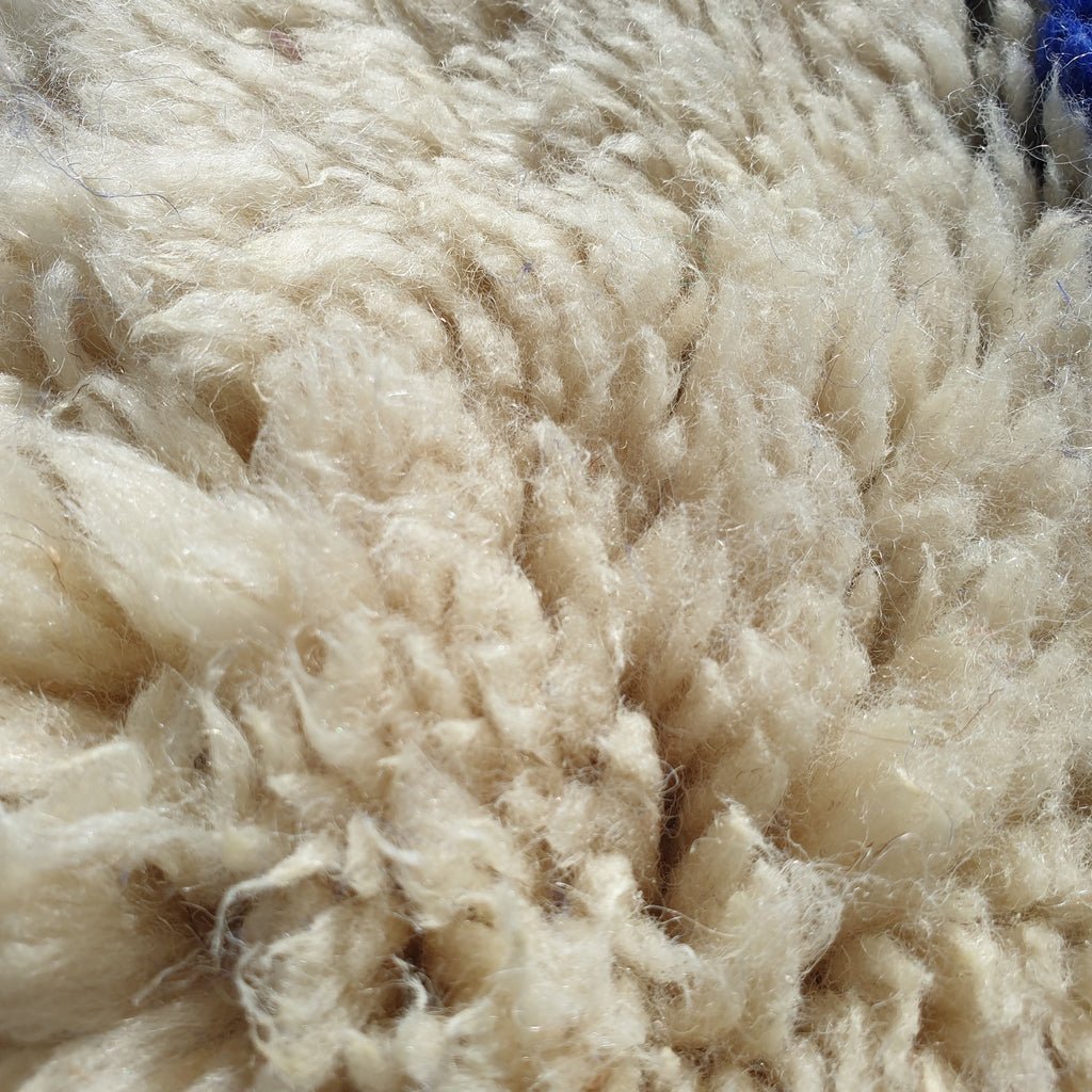 Sounta | Moroccan Beni Mrirt Rug | 6x4'23 Ft | 1,84x1,29 m | 100% wool handmade - OunizZ