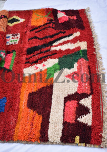 SOUSSIA | Boujaad Rug | 100% wool handmade in Morocco - OunizZ