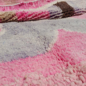 SRIMA | 8x5 Ft | 2,50x1,50 m | Moroccan Colorful Rug | 100% wool handmade - OunizZ