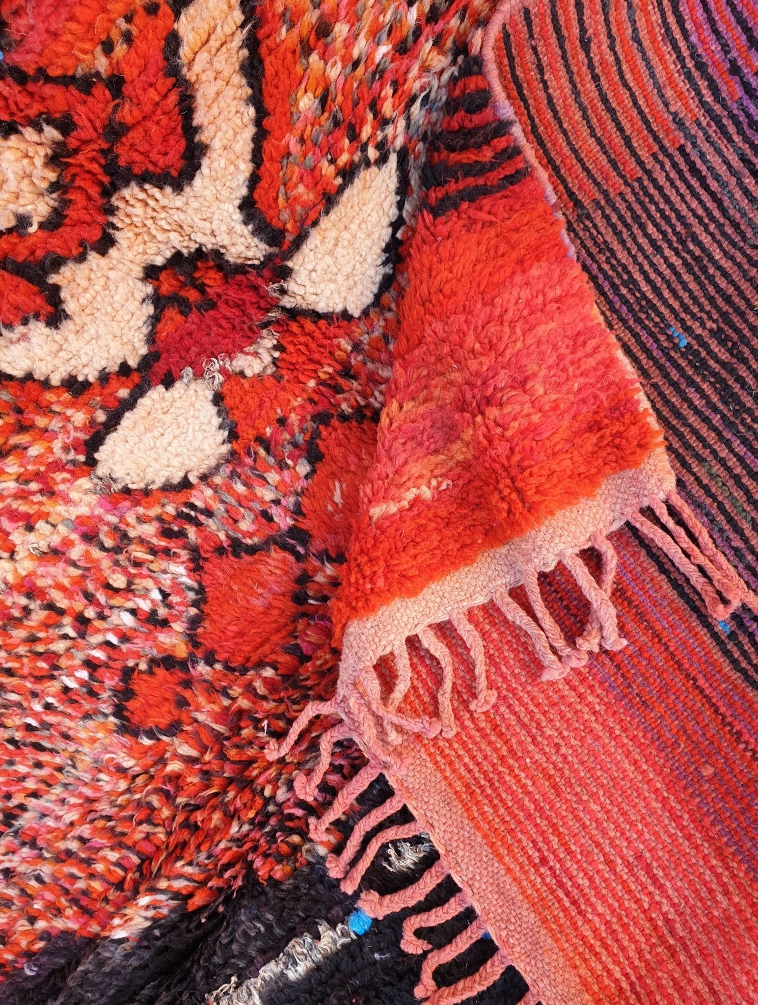 TACIA | Boujaad Rug | 100% wool handmade in Morocco - OunizZ