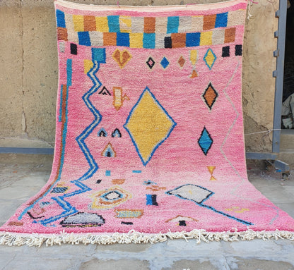 TADLA | Boujaad Rug | 100% wool handmade in Morocco - OunizZ