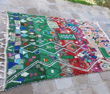 TAFSUT Customized Runner | Boujaad Rug | 100% wool handmade in Morocco - OunizZ