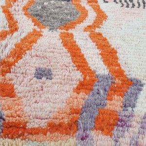 Tafsut - MOROCCAN RUG BOUJAD | Moroccan Berber Rug | Colorful Rug Moroccan Carpet | Authentic Handmade Berber Bedroom Rugs | 9'84x6'36 Ft | 300x194 cm - OunizZ