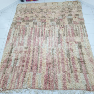 TAFYA | 10x8 ft | 3x2,5 m | Moroccan Colorful Rug | 100% wool handmade - OunizZ