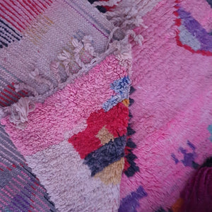 TAKA | 8x5'5 Ft | 2,5x1,7 m | Moroccan Colorful Rug | 100% wool handmade - OunizZ