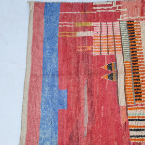 Tanila - MOROCCAN RUG BOUJAD | Moroccan Berber Rug | Colorful Rug Moroccan Carpet | Authentic Handmade Berber Bedroom Rugs | 10'13x6'62 Ft | 309x202 cm - OunizZ