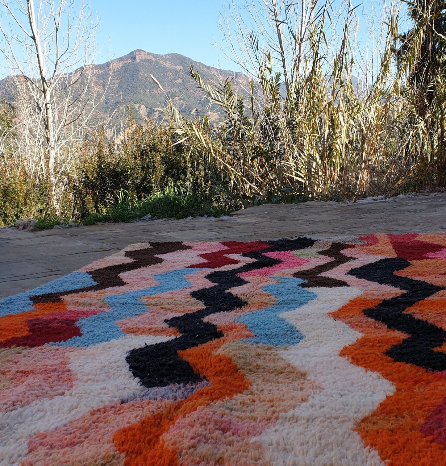 TARA | Boujaad Rug | 100% wool handmade in Morocco - OunizZ