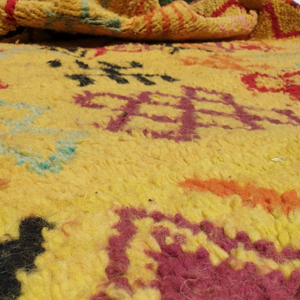 TASA | 8'5x5 Ft | 2,5x1,5 m | Moroccan Colorful Rug | 100% wool handmade - OunizZ