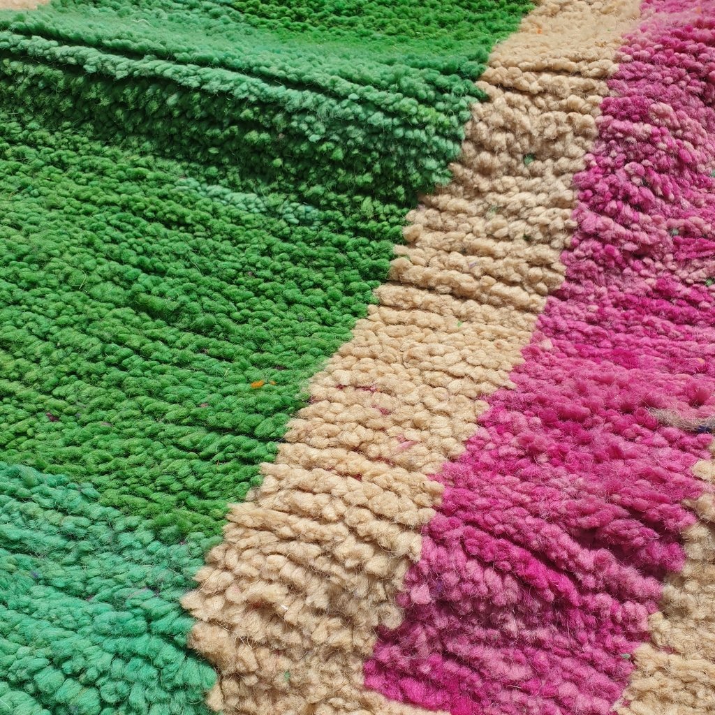 TATA | 10x6 Ft | 3x2 m | Moroccan Colorful Rug | 100% wool handmade - OunizZ