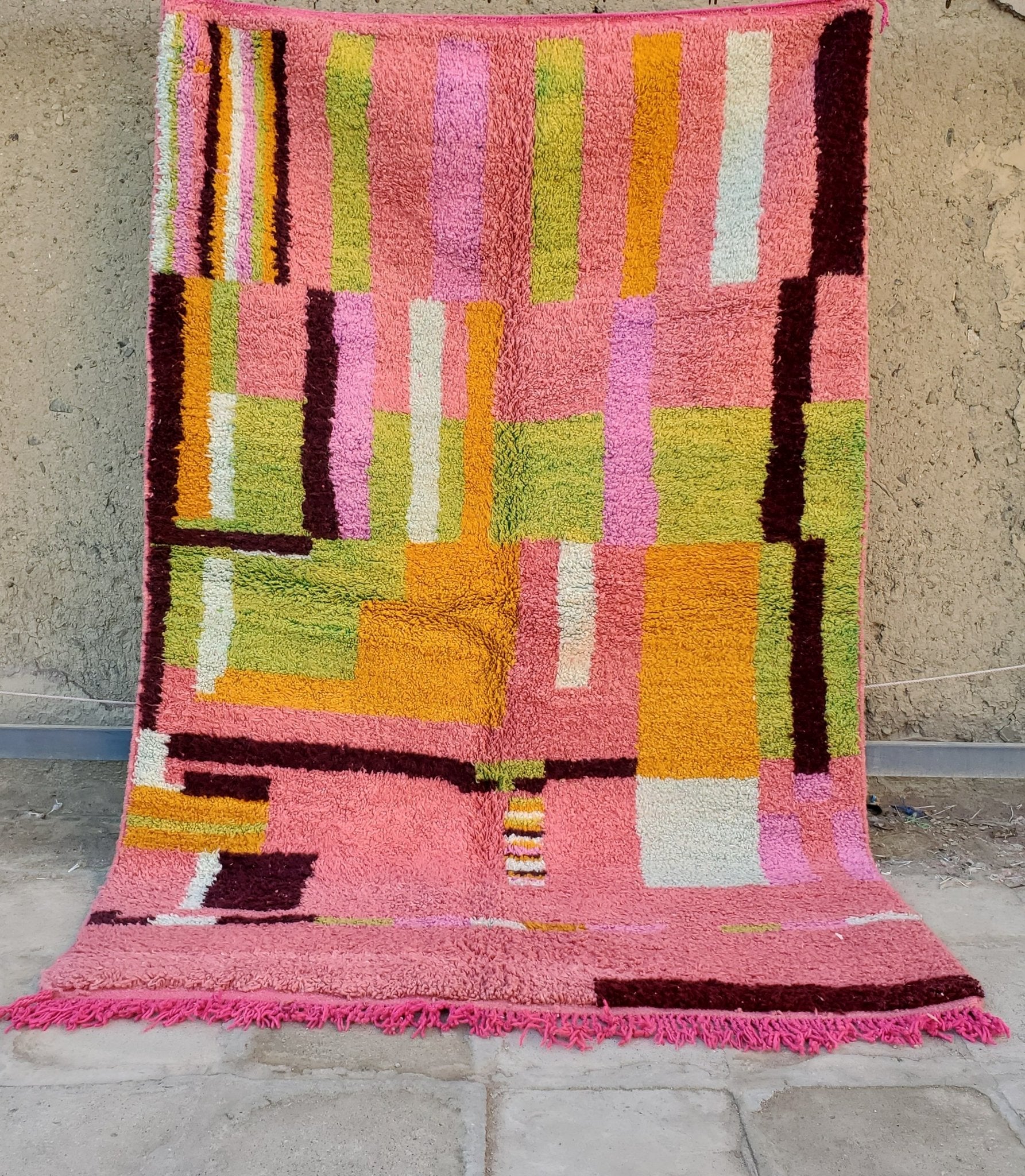 TAYMA | Boujaad Rug | 100% wool handmade in Morocco - OunizZ