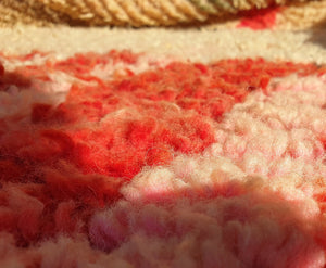 TAYRI | Boujaad VINTAGE Rug | 100% wool handmade in Morocco - OunizZ
