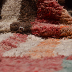 TERTULIAN | 9x6 Ft | 3x2 m | Moroccan Colorful Rug | 100% wool handmade - OunizZ