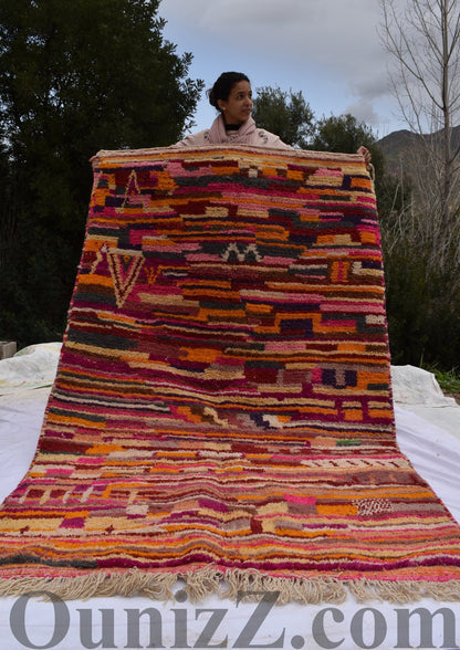 TIGLETINE | Boujaad Rug | 100% wool handmade in Morocco - OunizZ