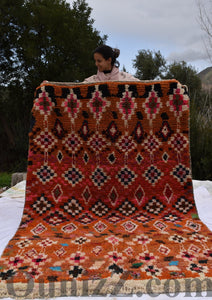 TIMZGUIDA | Boujaad Rug | 100% wool handmade in Morocco - OunizZ
