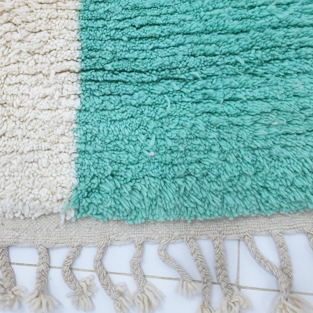 TOUIBA | 9'5x6'8 Ft | 2,9x2 m | Moroccan Colorful Rug | 100% wool handmade - OunizZ
