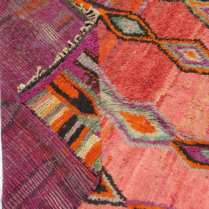 UZZAL | 9'6x6'6 Ft | 3x2 m | Moroccan Colorful Rug | 100% wool handmade - OunizZ