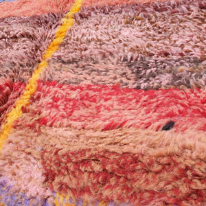 WAHA | 10x7 Ft | 3x2 m | Moroccan Beni Ourain Rug | 100% wool handmade - OunizZ