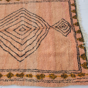 WARDA | 10'5x6'5 Ft | 2x3,2 m | Moroccan Vintage style Rug | 100% wool handmade - OunizZ