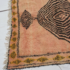 WARDA | 10x6'5 Ft | 3x2 m | Moroccan Vintage style Rug | 100% wool handmade - OunizZ