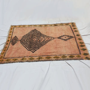 WARDA | 10x6'5 Ft | 3x2 m | Moroccan Vintage style Rug | 100% wool handmade - OunizZ