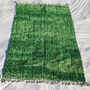 Wayal | Moroccan rug Beni Ouarain Ultra Soft | 9'78x6'62 Ft | 2x3 m | Moroccan Colorful Beni Ouarain Rug | 100% wool handmade - OunizZ