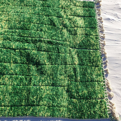 Wayal | Moroccan rug Beni Ouarain Ultra Soft | 9'78x6'62 Ft | 2x3 m | Moroccan Colorful Beni Ouarain Rug | 100% wool handmade - OunizZ