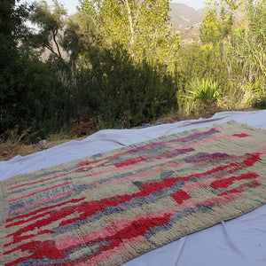 YAMNA | 9'8x6'4 Ft | 3x2 m | Moroccan Colorful Rug | 100% wool handmade - OunizZ