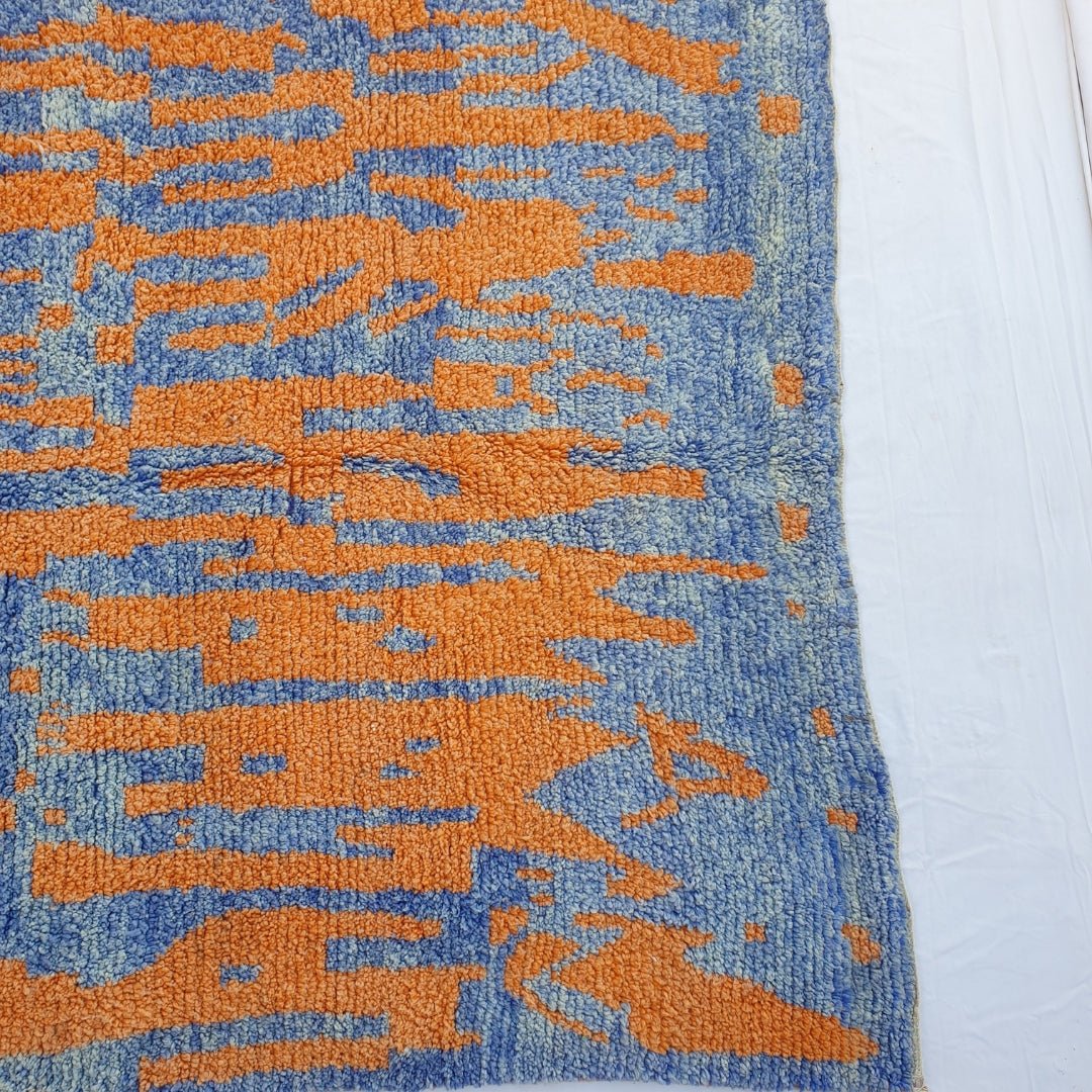 Yawma - MOROCCAN RUG 6x10 BOUJAD Authentic Berber Rug | Handmade Bedroom Carpet | 10'27x6'43 Ft | 313x196 cm - OunizZ