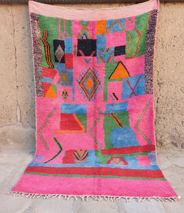 YILDA | Boujaad Rug | 100% wool handmade in Morocco - OunizZ