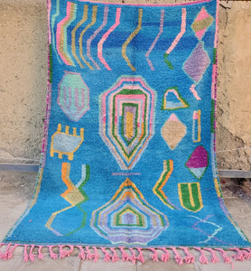 ZAWGHA | Boujaad Rug | 100% wool handmade in Morocco - OunizZ